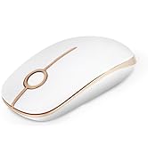 VssoPlor Wireless Mouse, 2.4G Slim Portable Computer Mice with Nano Receiver for Notebook, PC, La...