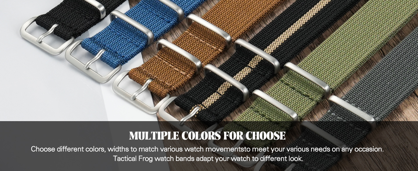 nylon watch strap