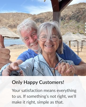 Happy senior couple taking a beach selfie on vacation, smiling with scenic ocean backdrop