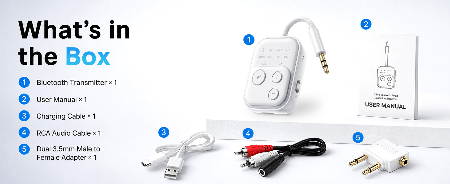 airplane bluetooth transmitter