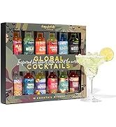 Thoughtfully Cocktails, Global Cocktail Mixer Set, Vegan and Vegetarian, Flavors Margarita, Mosco...