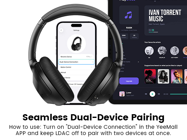 bluetooth noise cancelling headphones