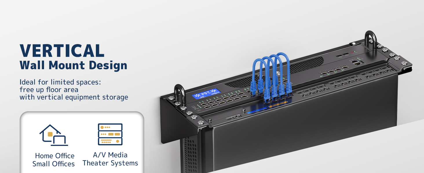 Vertical Wall Mount Server Rack