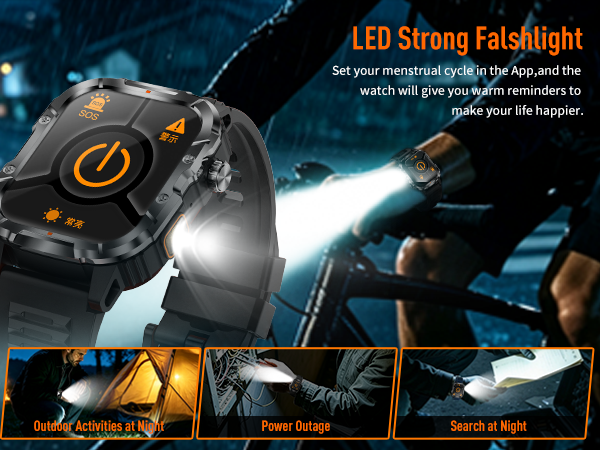 Military Smart Watch for Men