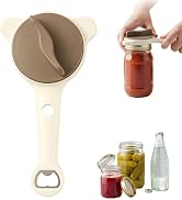 2026 New 4-in-1 Jar Opener - Adjustable Stainless Steel Lid Remover for Seniors & Arthritis Suffe...