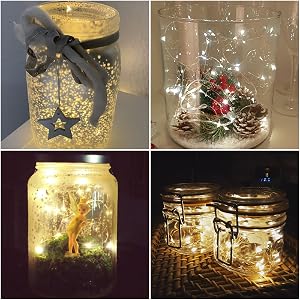led battery powered fairy lights indoor bedroom string lights battery operated christmas lights