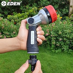 Quick Connect shown connecting to Thumb Control Nozzle