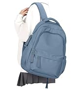winspansy Small Backpack For School Girls Boys Aesthetic Lightweight Travel Daypack Simple Cute B...