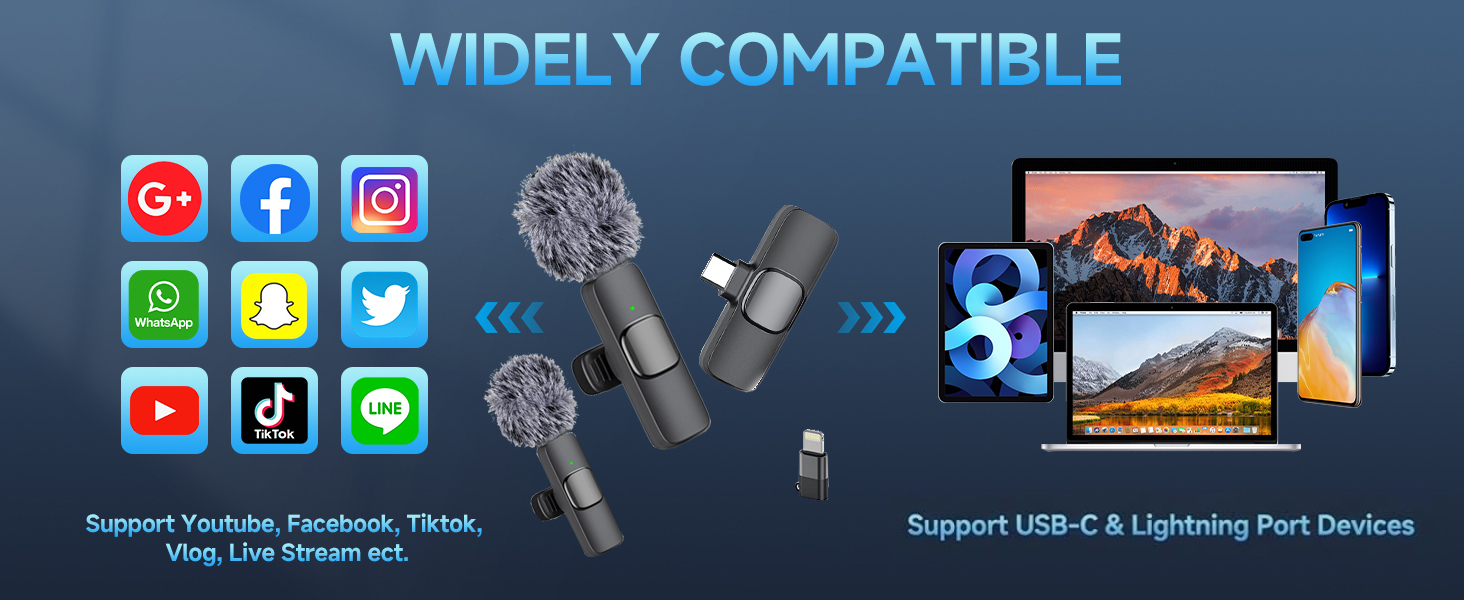 wireless lavalier mircophone