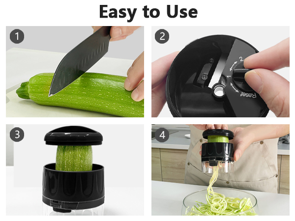 zucchini spiralizer noodle maker