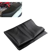 Opuweiy Motorcycle Seat Cover, DIY Seat Protector, Suitable for Motorcycle, Scooter or Electric V...