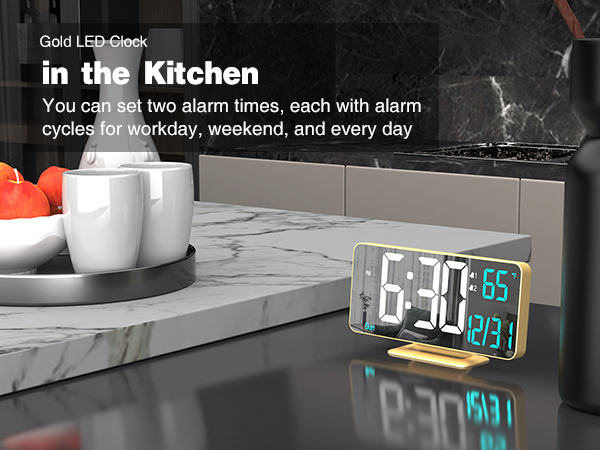 digital led clock