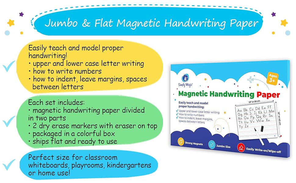 magnetic notebook paper for whiteboard