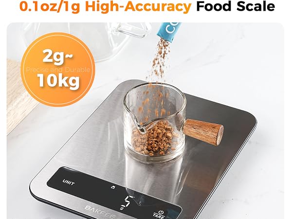 BakFee waterproof scale