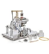 Sunnytech Hot Air Stirling Engine Motor Model Imagination Development Educational Toy Electricity...