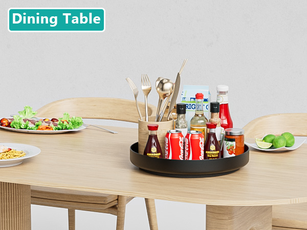 lazy susan spice rack