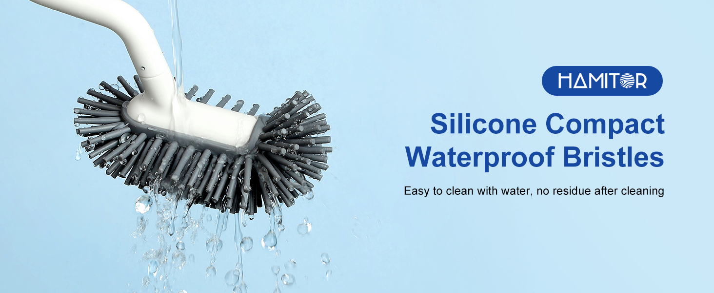 toilet brush with holder