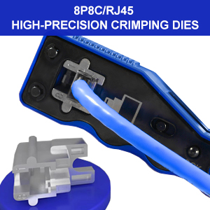 HIGH-PRECISION CRIMPING DIES