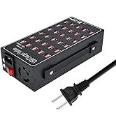 Charging Station with Iron Shell,60-in-1 Multi Port USB Charger for iphone13/14/15,100W Power Del...