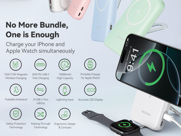 Haloun Magnetic Power Bank -2