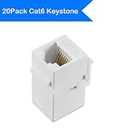 20pack cat6 keystone
