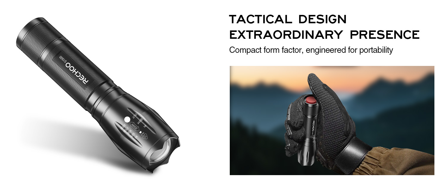 tactical flashlight