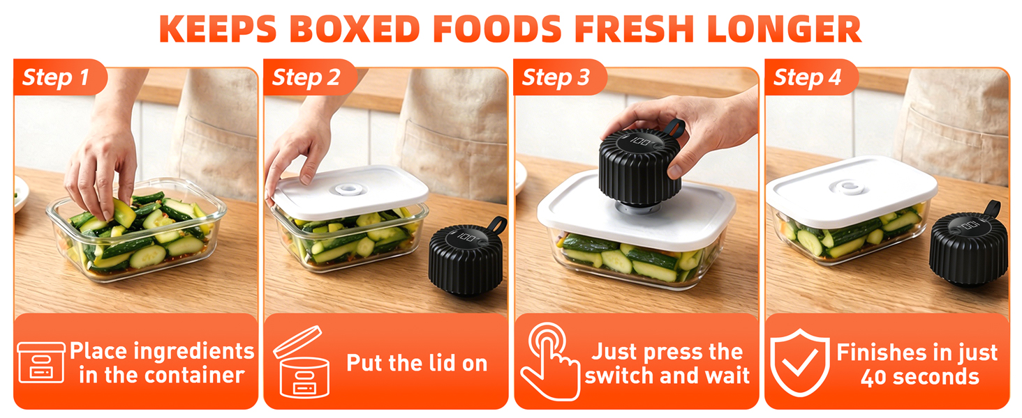 Portable Cordless Sealer for Food Storage