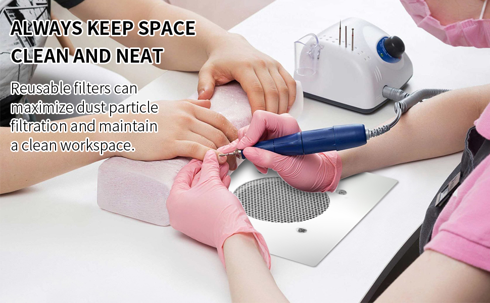 dust collector nail tech nail supplies for nail techs extractor de polvo de uñas profesional