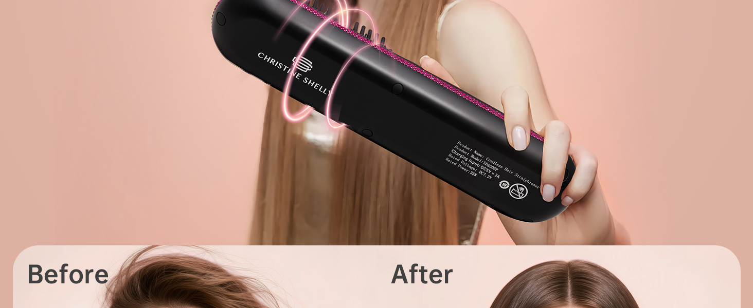 travel hair straightener