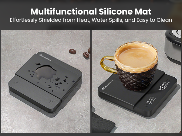coffee sacle with timer