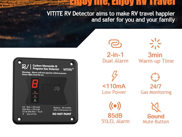 rv carbon monoxide detectors