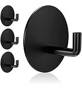 Rise age Adhesive Hooks Heavy Duty Waterproof in Shower Hooks for Hanging Loofah, Towels, Clothes...