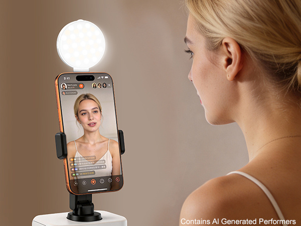 360° LED Selfie Ring Fill Light