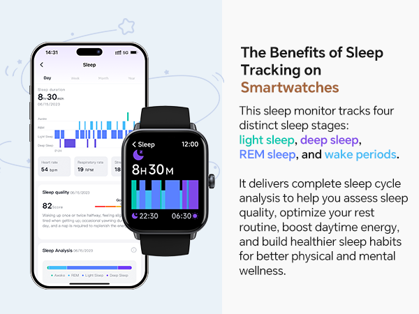 Sleep Tracking Smart Watch