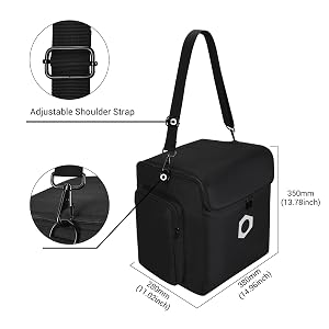 Portable Carrying Case for JBL PartyBox Encore 2 & Encore Essential Speaker