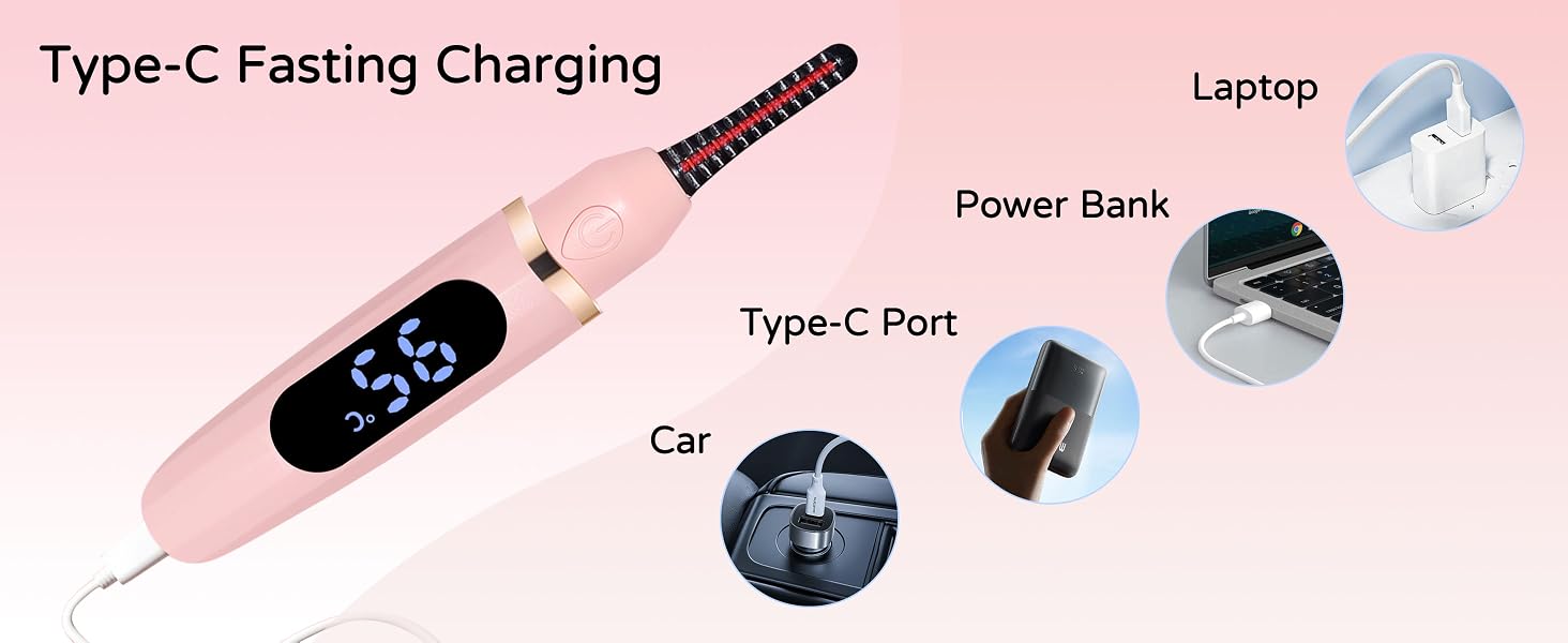 Heated Eyelash Curlers
