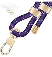 UKON Cell Phone Lanyard,Crossbody Lanyard and Wrist Strap Premium Metal Buckle Phone Charms with ...