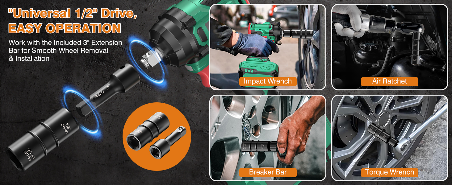 SAE and Metric Flip Socket Set