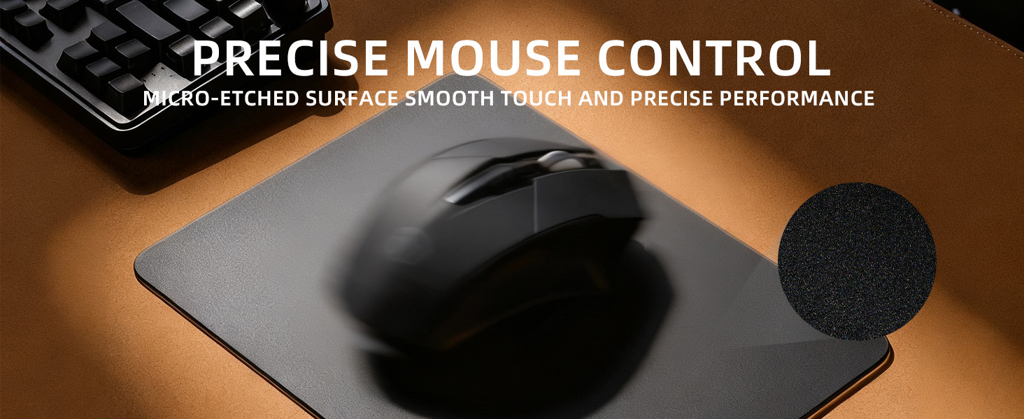 micro-etched mouse pad
