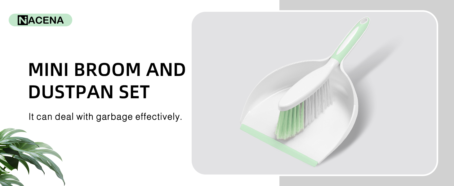 Dust Pan and Brush Set