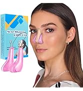 AMIJEAL Nose Shaper Clip Pain-Free Nose Bridge Straightener Corrector Soft Silicone Nose Slimmer ...