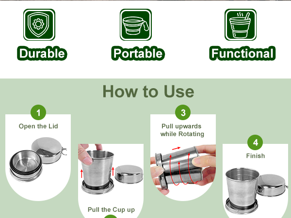 collapsible cups