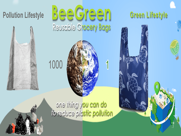 Reusable Grocery Shopping Bags Groceries Totes