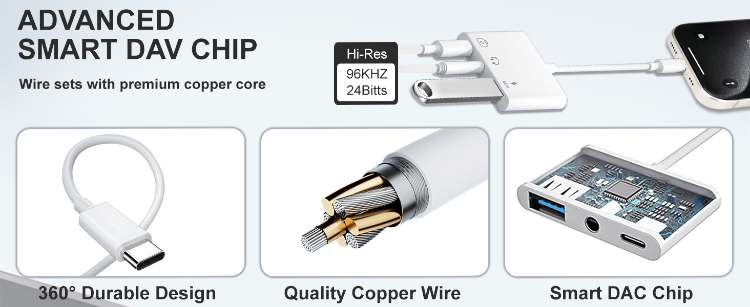 aux to USB C to 3.5mm audio adapter USB C to USB adapter USB OTG adapter USB C to headphone jack