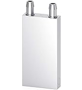 Aluminum Water Cooling Block, Liquid Water Cooler Heat Sink System for PC Computer CPU Graphics R...