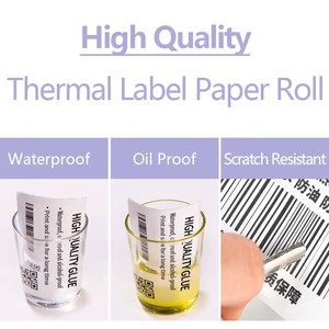 4 roll thermal labels