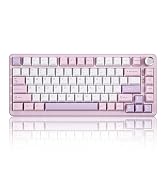 YUNZII B75 PRO Wireless Mechanical Keyboard,75% Layout with Knob,Hot Swap Gasket Custom Structure...