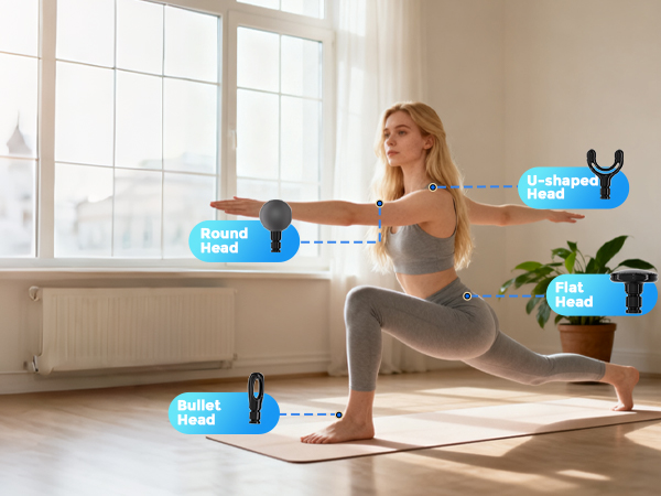 Portable Percussion Muscle Massager for Shoulder