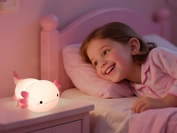 Axolotl lamp