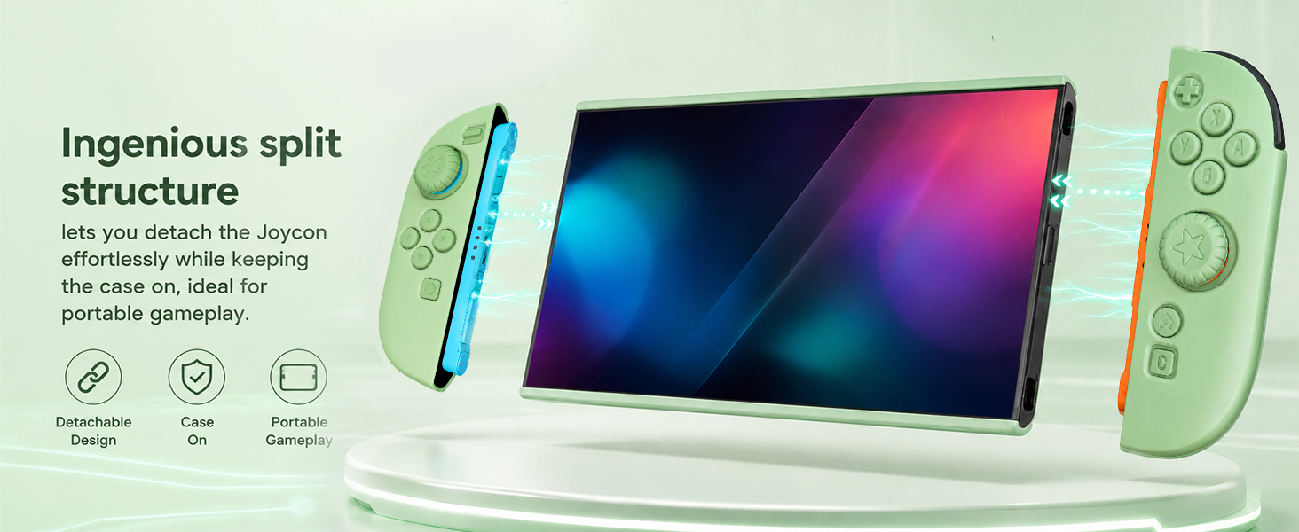 Separate covers for console and Joycons